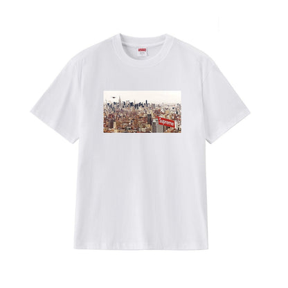 款号M243P40💰 Supreme Week 12 Aerial Crewneck 潮牌短袖 宽松版型 采用260克精梳棉双纱 从面料到辅料全部三标齐全跟足ZP 进口松井公司浆料印花绝不开裂 - view 11