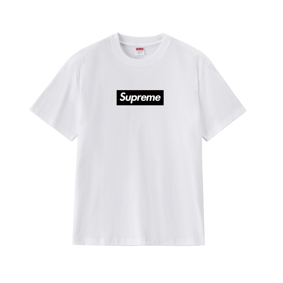 款号M245#p40💰 SUP BOX 印花 logo bogo tee 短袖 男女 美潮 圆筒无缝 巴黎限定 宽松版型 采用260克精梳棉双纱 从面料到辅料全部三标齐全跟足ZP 进口松井公司浆料印 - view 11