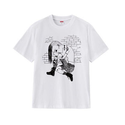 款号M247#p40💰 Supreme x Y’s by Yohji Yamamoto/山本耀司 联名款 FW25 WEEK3 Thinker Tee 人物印花图案圆领短袖T恤 男女同款 宽松版型 - view 10