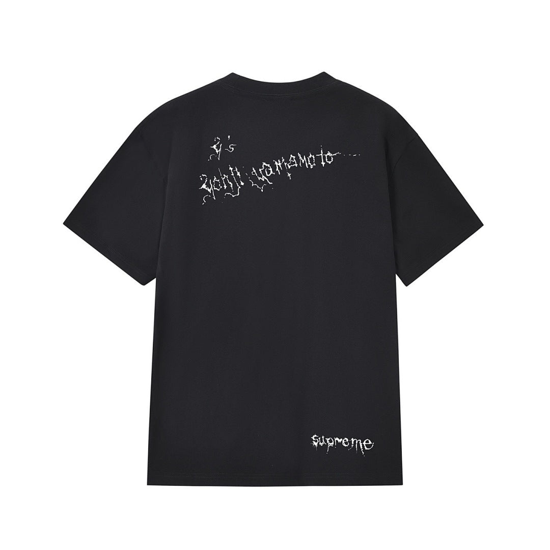款号M247#p40💰 Supreme x Y’s by Yohji Yamamoto/山本耀司 联名款 FW25 WEEK3 Thinker Tee 人物印花图案圆领短袖T恤 男女同款 宽松版型 - view 13