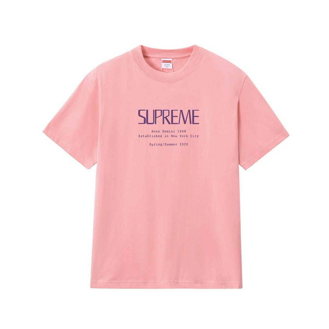 款号M248#p40💰 Supreme Week 18 Anno Domini Tee 公元纪年Logo印花圆领短袖美式潮流T恤 男女同款 宽松版型 采用260克精梳棉双纱 从面料到辅料全部三标齐 - view 7