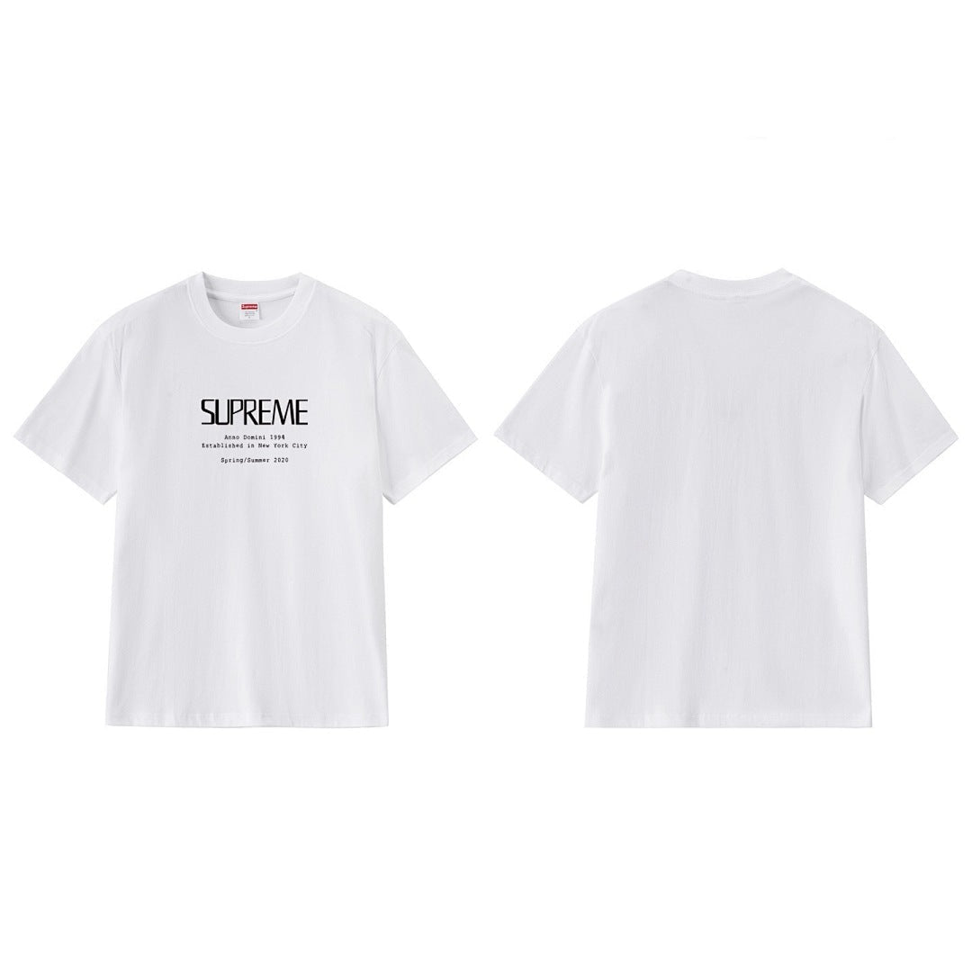 款号M248#p40💰 Supreme Week 18 Anno Domini Tee 公元纪年Logo印花圆领短袖美式潮流T恤 男女同款 宽松版型 采用260克精梳棉双纱 从面料到辅料全部三标齐 - view 10
