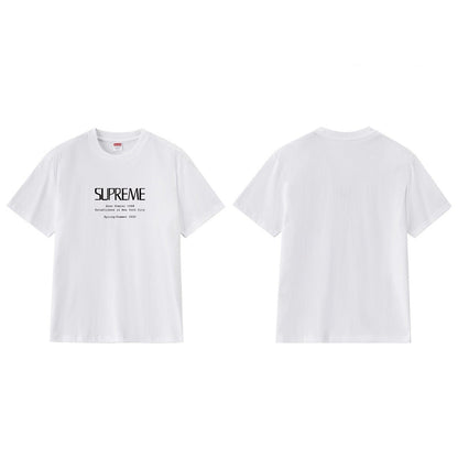 款号M248#p40💰 Supreme Week 18 Anno Domini Tee 公元纪年Logo印花圆领短袖美式潮流T恤 男女同款 宽松版型 采用260克精梳棉双纱 从面料到辅料全部三标齐 - view 10