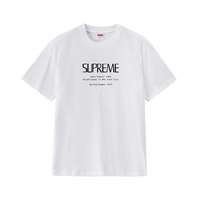 款号M248#p40💰 Supreme Week 18 Anno Domini Tee 公元纪年Logo印花圆领短袖美式潮流T恤 男女同款 宽松版型 采用260克精梳棉双纱 从面料到辅料全部三标齐 - view 13