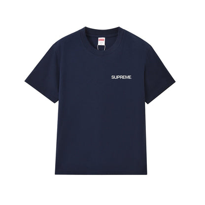 款号M250P40💰 Supreme 美式潮流风 宽松款T恤衫 男女同款 宽松版型 采用260克双纱纯棉 圆筒 从面料到辅料全部三标齐全跟足ZP 进口松井公司浆料印花绝不开裂 整件做法采用三针 - view 2