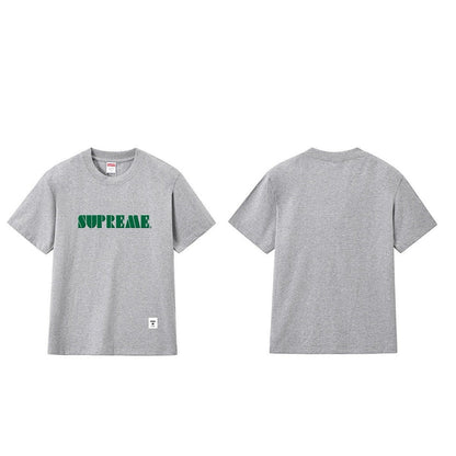 款号M251#p40💰 Supreme SS24 WEEK14 STENCIL EMBROIDERED S/S TOP 字母印花刺绣徽标短袖美式潮流T恤 男女同款 宽松版型 采用260克双纱纯棉 - view 2