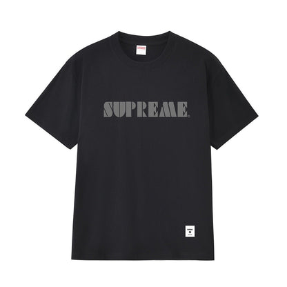 款号M251#p40💰 Supreme SS24 WEEK14 STENCIL EMBROIDERED S/S TOP 字母印花刺绣徽标短袖美式潮流T恤 男女同款 宽松版型 采用260克双纱纯棉 - view 7