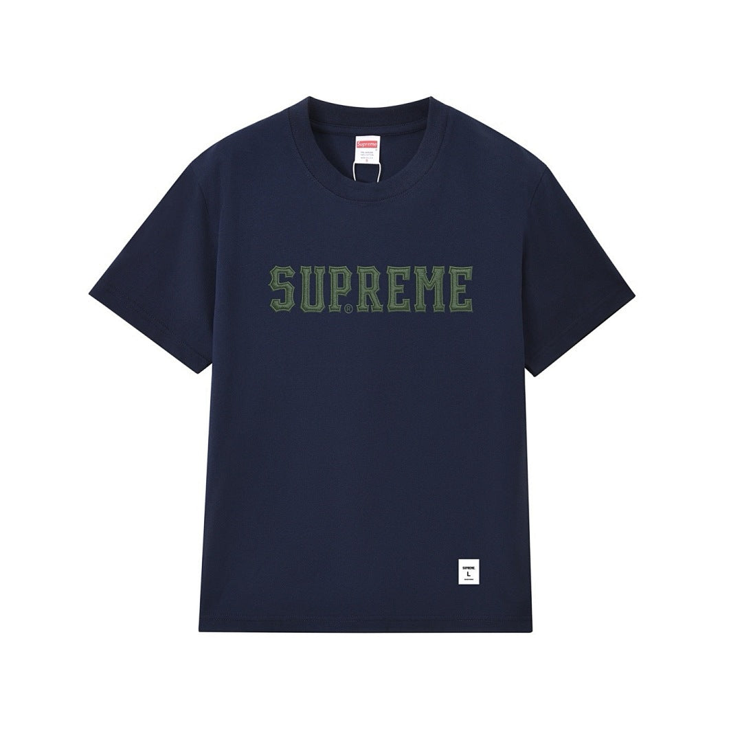 款号M258#40💰 Supreme FW24 斜纹布印花T恤 男女同款 宽松版型 采用260克双纱纯棉 圆筒 从面料到辅料全部三标齐全跟足ZP 进口松井公司浆料印花绝不开裂 整件做法采用三针 - view 4