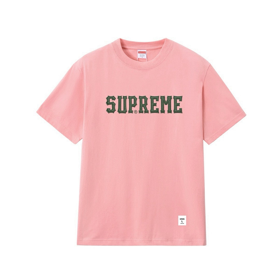 款号M258#40💰 Supreme FW24 斜纹布印花T恤 男女同款 宽松版型 采用260克双纱纯棉 圆筒 从面料到辅料全部三标齐全跟足ZP 进口松井公司浆料印花绝不开裂 整件做法采用三针 - view 6