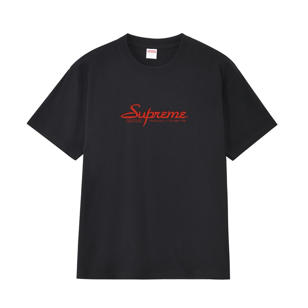 款号M260#p40💰 Supreme SS24 WEEK10 CONTACT S/S TOP 字母图案设计圆领短袖美式潮流T恤 男女同款 宽松版型 采用260克双纱纯棉 圆筒 从面料到辅料全部三标 - view 4