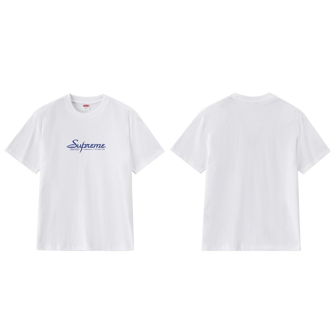 款号M260#p40💰 Supreme SS24 WEEK10 CONTACT S/S TOP 字母图案设计圆领短袖美式潮流T恤 男女同款 宽松版型 采用260克双纱纯棉 圆筒 从面料到辅料全部三标 - view 7