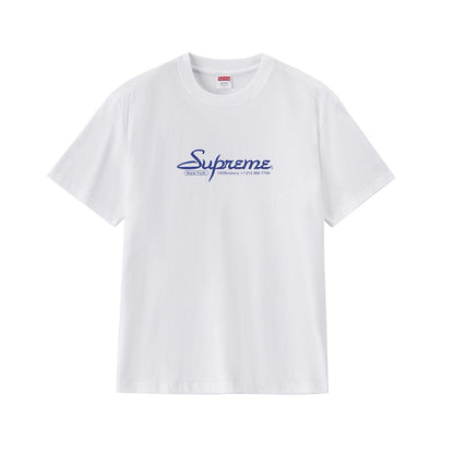 款号M260#p40💰 Supreme SS24 WEEK10 CONTACT S/S TOP 字母图案设计圆领短袖美式潮流T恤 男女同款 宽松版型 采用260克双纱纯棉 圆筒 从面料到辅料全部三标 - view 8