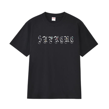 款号M261#p40💰 Supreme FW25 FW25 WEEK11 AOI Gems S/S Top 水钻印花标志圆领短袖T恤 男女同款 宽松版型 采用260克双纱纯棉 圆筒 从面料到辅料全部 - view 5