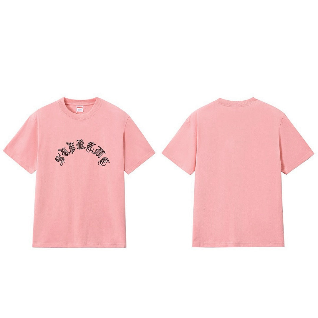 款号M262#p40💰 Supreme FW23 WEEK2 OLD ENGLISH S/S TOP 古英文Logo印花圆领短袖美式潮流T恤 男女同款 宽松版型 采用260克双纱纯棉 圆筒 从面料到 - view 6