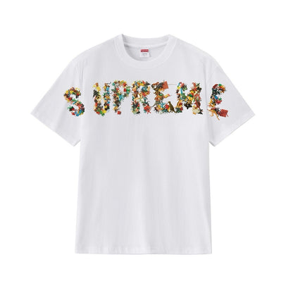 款号M265#p40💰 Supreme Toy Pile Tee玩具桩徽标字母印花圆领短袖T恤 男女同款 宽松版型 采用260克双纱纯棉 圆筒 从面料到辅料全部三标齐全跟足ZP 进口松井公司浆料印花 - view 4