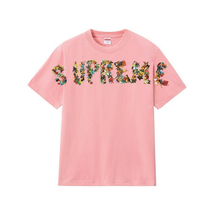 款号M265#p40💰 Supreme Toy Pile Tee玩具桩徽标字母印花圆领短袖T恤 男女同款 宽松版型 采用260克双纱纯棉 圆筒 从面料到辅料全部三标齐全跟足ZP 进口松井公司浆料印花 - view 6