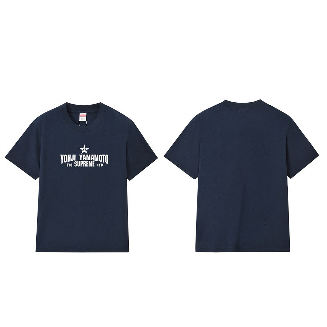 款号M267#40💰 Supreme x Y’s by Yohji Yamamoto/山本耀司 联名款 FW25 WEEK3 Star Tee 五角星印花图案圆领短袖T恤 男女同款 宽松版型 采用2 - view 3
