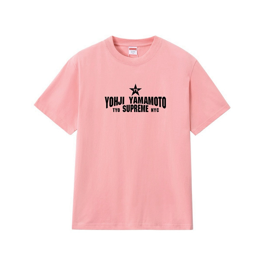款号M267#40💰 Supreme x Y’s by Yohji Yamamoto/山本耀司 联名款 FW25 WEEK3 Star Tee 五角星印花图案圆领短袖T恤 男女同款 宽松版型 采用2 - view 4