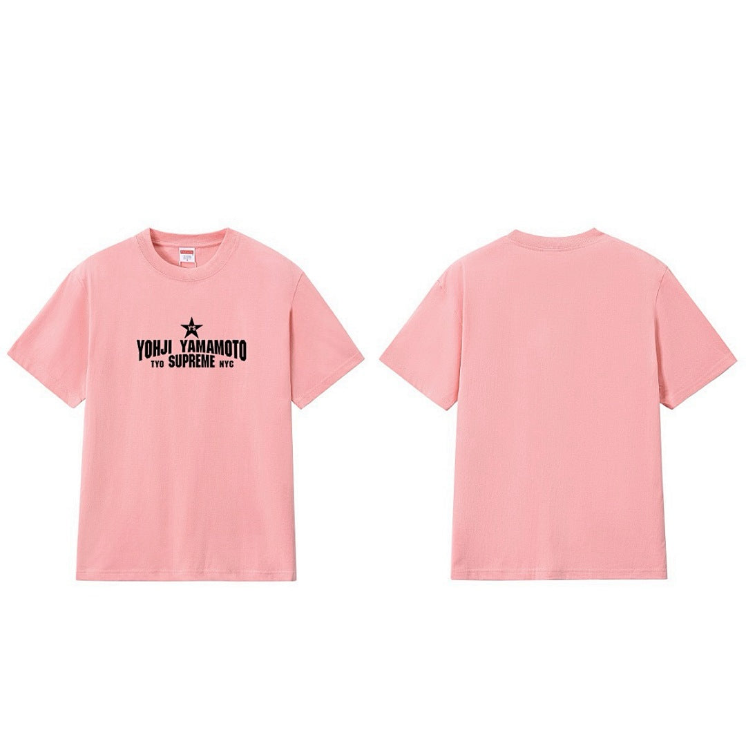 款号M267#40💰 Supreme x Y’s by Yohji Yamamoto/山本耀司 联名款 FW25 WEEK3 Star Tee 五角星印花图案圆领短袖T恤 男女同款 宽松版型 采用2 - view 5
