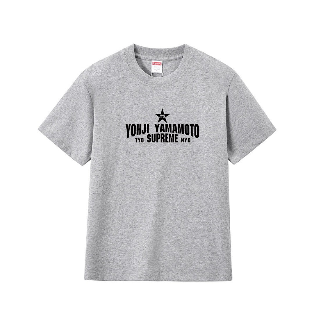 款号M267#40💰 Supreme x Y’s by Yohji Yamamoto/山本耀司 联名款 FW25 WEEK3 Star Tee 五角星印花图案圆领短袖T恤 男女同款 宽松版型 采用2 - view 8