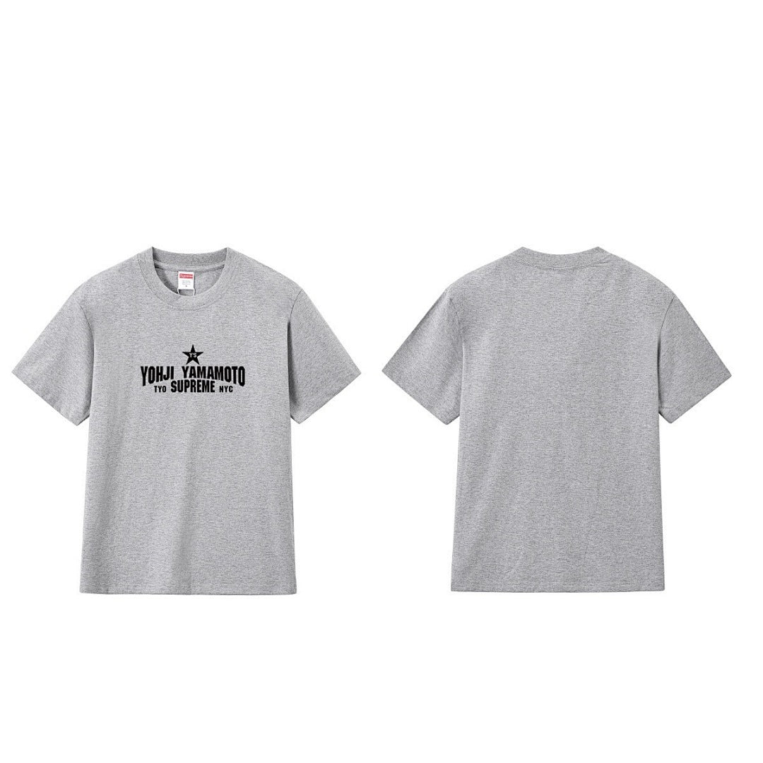 款号M267#40💰 Supreme x Y’s by Yohji Yamamoto/山本耀司 联名款 FW25 WEEK3 Star Tee 五角星印花图案圆领短袖T恤 男女同款 宽松版型 采用2 - view 9