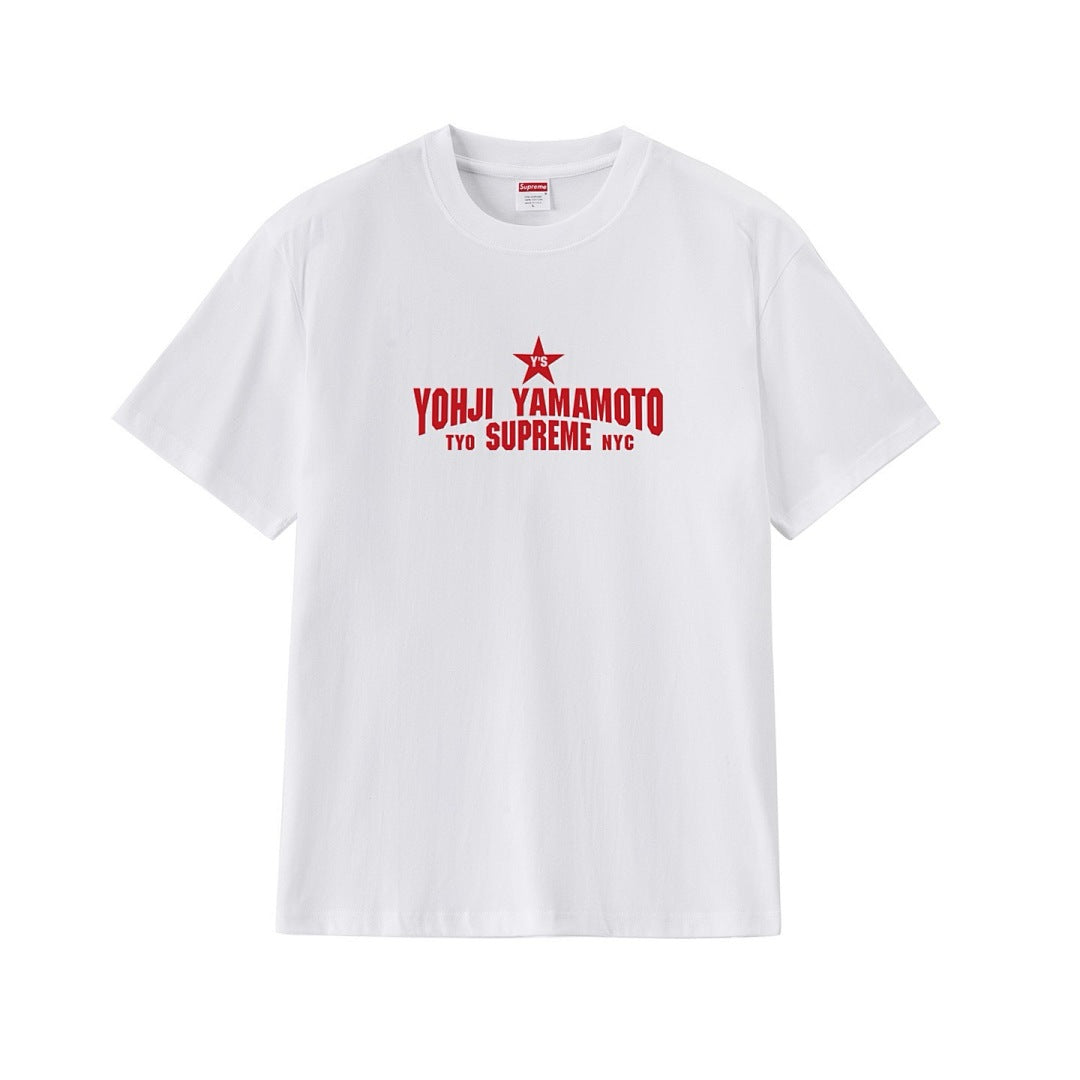 款号M267#40💰 Supreme x Y’s by Yohji Yamamoto/山本耀司 联名款 FW25 WEEK3 Star Tee 五角星印花图案圆领短袖T恤 男女同款 宽松版型 采用2 - view 10