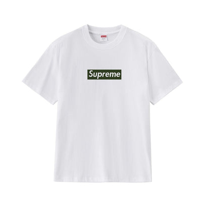 款号M268#p40💰 Supreme Week 12 柏林开业限定 Box Logo 徽标Logo圆领短袖美式潮流T恤 男女同款 宽松版型 采用260克双纱纯棉 圆筒 从面料到辅料全部三标齐全跟 - view 3