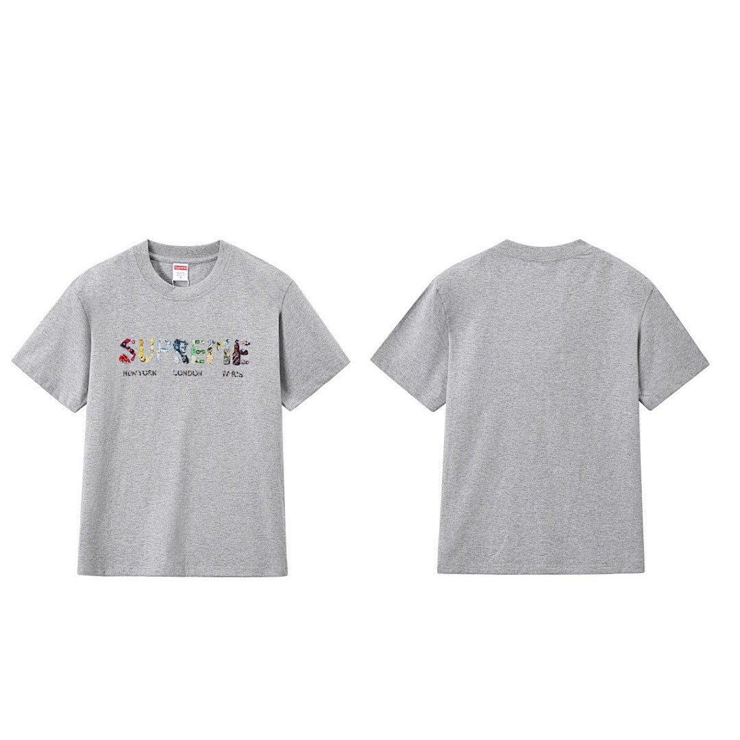 款号M270#p40💰 Supreme SS18 Rocks Tee Black 字母 Logo 短袖美式潮流T恤 男女同款 宽松版型 采用260克双纱纯棉 圆筒 从面料到辅料全部三标齐全跟足Z - view 5