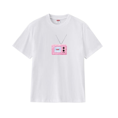 款号M275#p40💰 Supreme SS18 TV Tee White 印花短袖美式潮流T恤 男女同款 宽松版型 采用260克精梳棉双纱 从面料到辅料全部三标齐全跟足ZP 进口松井公司浆料印 - view 8