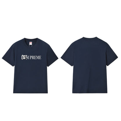 款号M279#p40💰 Supreme FW25 WEEK1 Skull Tee 骷髅头图案圆领短袖T恤 男女同款 宽松版型 采用260克精梳棉双纱 从面料到辅料全部三标齐全跟足ZP 进口松井公司 - view 6