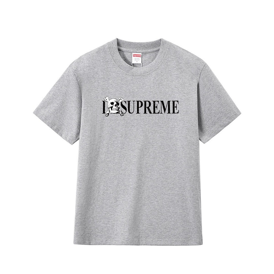 款号M279#p40💰 Supreme FW25 WEEK1 Skull Tee 骷髅头图案圆领短袖T恤 男女同款 宽松版型 采用260克精梳棉双纱 从面料到辅料全部三标齐全跟足ZP 进口松井公司 - view 9