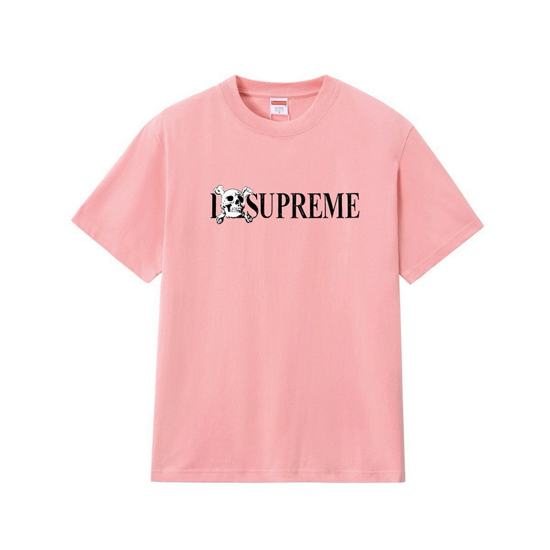 款号M279#p40💰 Supreme FW25 WEEK1 Skull Tee 骷髅头图案圆领短袖T恤 男女同款 宽松版型 采用260克精梳棉双纱 从面料到辅料全部三标齐全跟足ZP 进口松井公司 - view 12