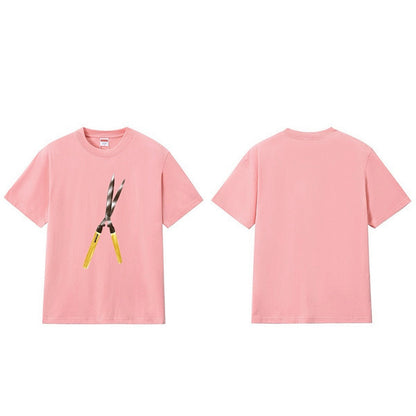 款号M281#p40💰 Supreme SS19 Shears Tee 大剪刀短袖美式潮流T恤 男女同款 宽松版型 采用260克精梳棉双纱 从面料到辅料全部三标齐全跟足ZP 进口松井公司浆料印花 - view 4