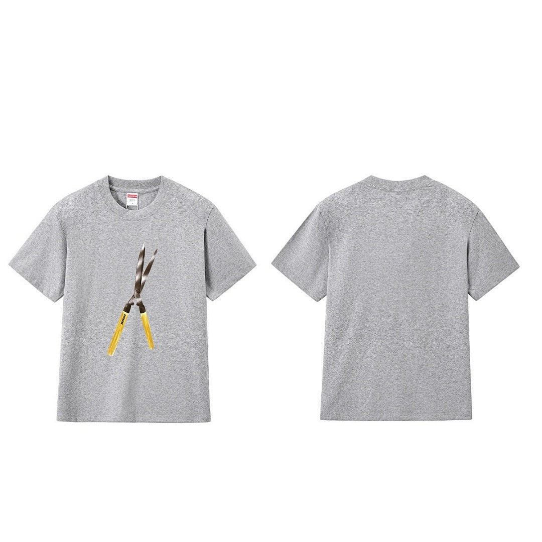 款号M281#p40💰 Supreme SS19 Shears Tee 大剪刀短袖美式潮流T恤 男女同款 宽松版型 采用260克精梳棉双纱 从面料到辅料全部三标齐全跟足ZP 进口松井公司浆料印花 - view 6