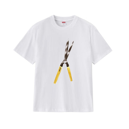 款号M281#p40💰 Supreme SS19 Shears Tee 大剪刀短袖美式潮流T恤 男女同款 宽松版型 采用260克精梳棉双纱 从面料到辅料全部三标齐全跟足ZP 进口松井公司浆料印花 - view 7