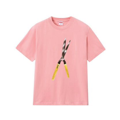 款号M281#p40💰 Supreme SS19 Shears Tee 大剪刀短袖美式潮流T恤 男女同款 宽松版型 采用260克精梳棉双纱 从面料到辅料全部三标齐全跟足ZP 进口松井公司浆料印花 - view 9