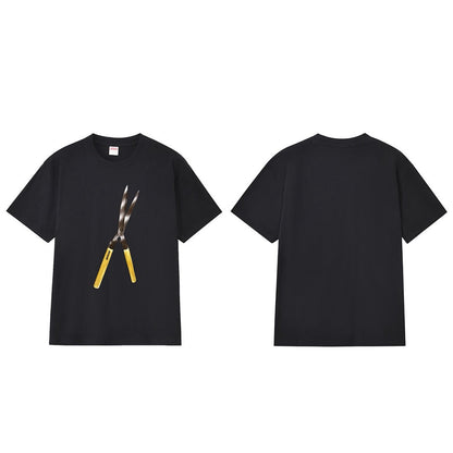 款号M281#p40💰 Supreme SS19 Shears Tee 大剪刀短袖美式潮流T恤 男女同款 宽松版型 采用260克精梳棉双纱 从面料到辅料全部三标齐全跟足ZP 进口松井公司浆料印花 - view 10