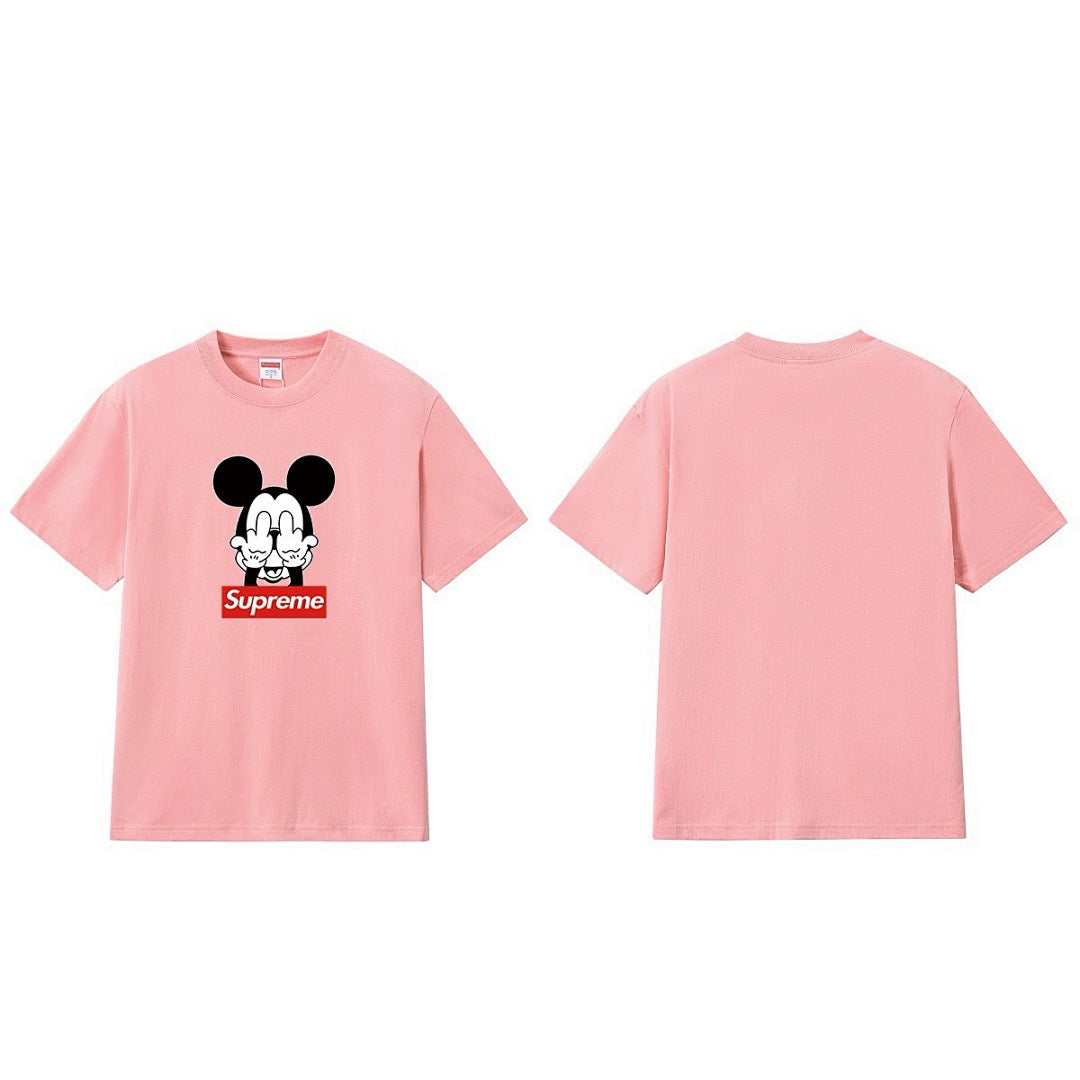 款号M283#p40💰 Sup FW24 Short-sleeved T-shirt Tyler Creator Tee 美式短袖T恤 宽松版型 采用260克精梳棉双纱 从面料到辅料全部三标齐全跟 - view 4