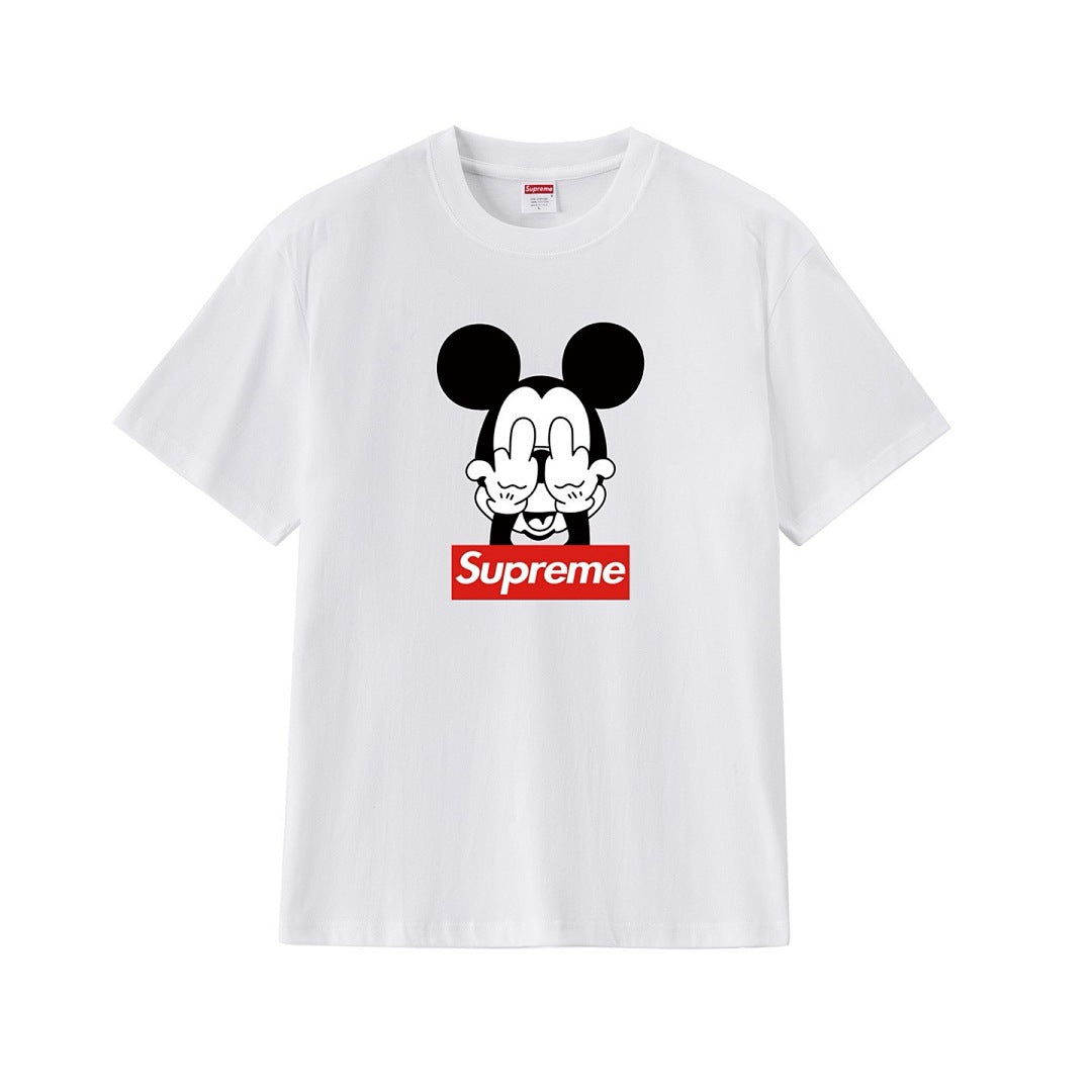 款号M283#p40💰 Sup FW24 Short-sleeved T-shirt Tyler Creator Tee 美式短袖T恤 宽松版型 采用260克精梳棉双纱 从面料到辅料全部三标齐全跟 - view 7