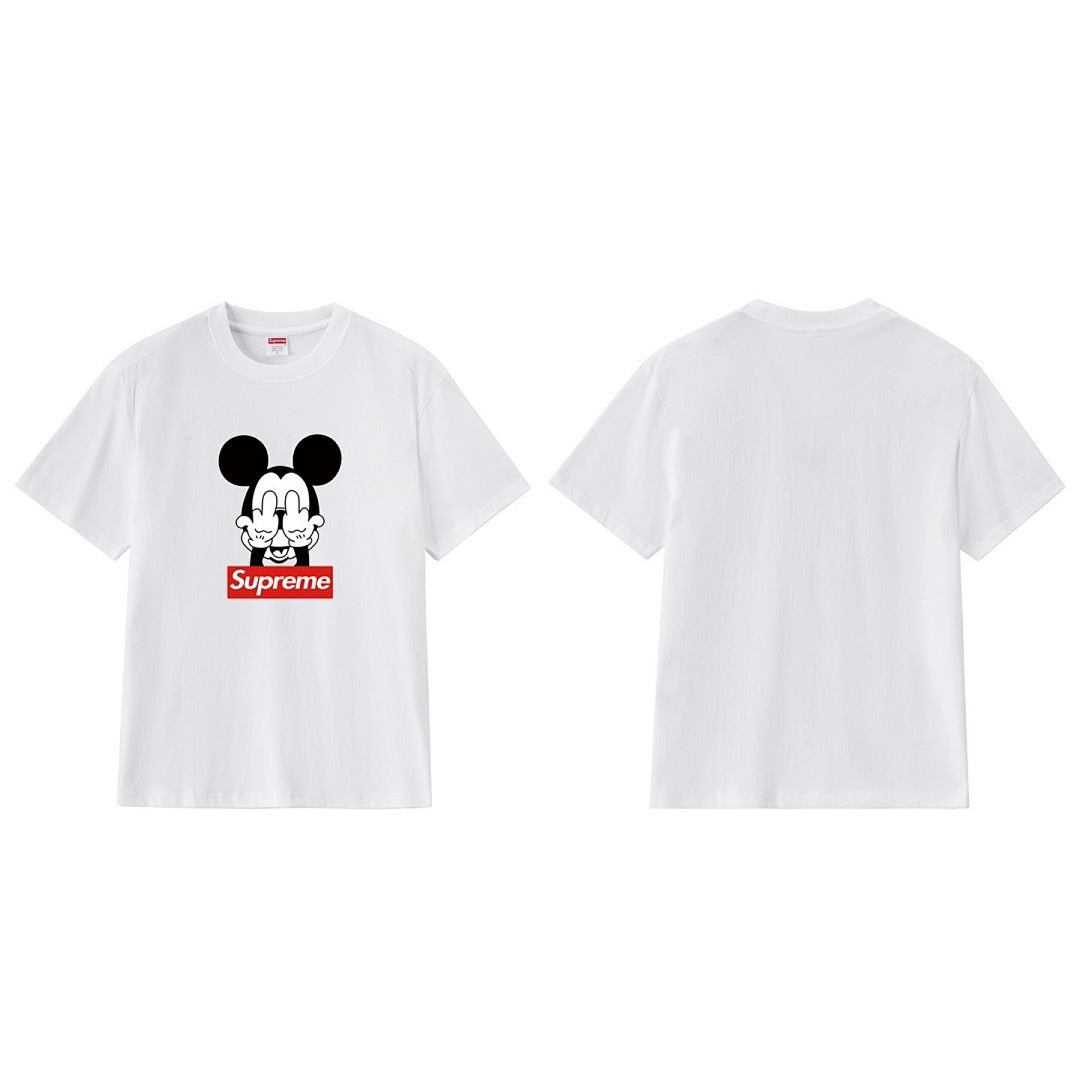 款号M283#p40💰 Sup FW24 Short-sleeved T-shirt Tyler Creator Tee 美式短袖T恤 宽松版型 采用260克精梳棉双纱 从面料到辅料全部三标齐全跟 - view 8