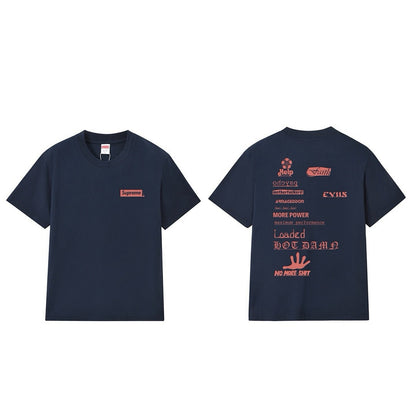 款号M286#p40💰 Supreme Week 17 No More Shit Tee 字母印花圆领T恤 男女同款 宽松版型 采用260克精梳棉双纱 从面料到辅料全部三标齐全跟足ZP 进口松井公 - view 9
