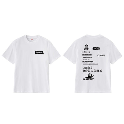 款号M286#p40💰 Supreme Week 17 No More Shit Tee 字母印花圆领T恤 男女同款 宽松版型 采用260克精梳棉双纱 从面料到辅料全部三标齐全跟足ZP 进口松井公 - view 16