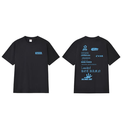 款号M286#p40💰 Supreme Week 17 No More Shit Tee 字母印花圆领T恤 男女同款 宽松版型 采用260克精梳棉双纱 从面料到辅料全部三标齐全跟足ZP 进口松井公 - view 17