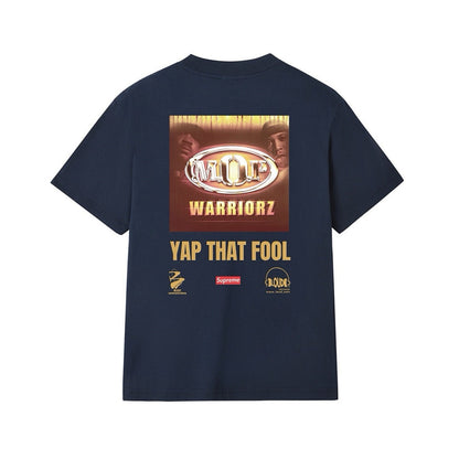 款号M293#p40💰 Supreme 24FW MOP Hooded 说唱组合联名 短袖T恤衫 宽松版型 采用260克精梳棉双纱 从面料到辅料全部三标齐全跟足ZP 进口松井公司浆料印花绝不开裂 - view 6