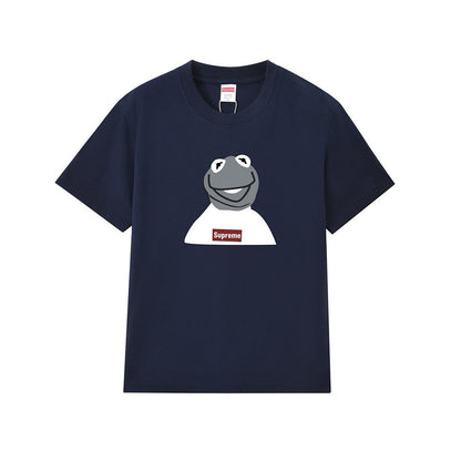 款号M297#p40💰 supreme 08ss kermit 芝麻街 青蛙 人物 photo tee 短袖 宽松版型 采用260克精梳棉双纱 从面料到辅料全部三标齐全跟足ZP 进口松井公司浆料印花 - view 1