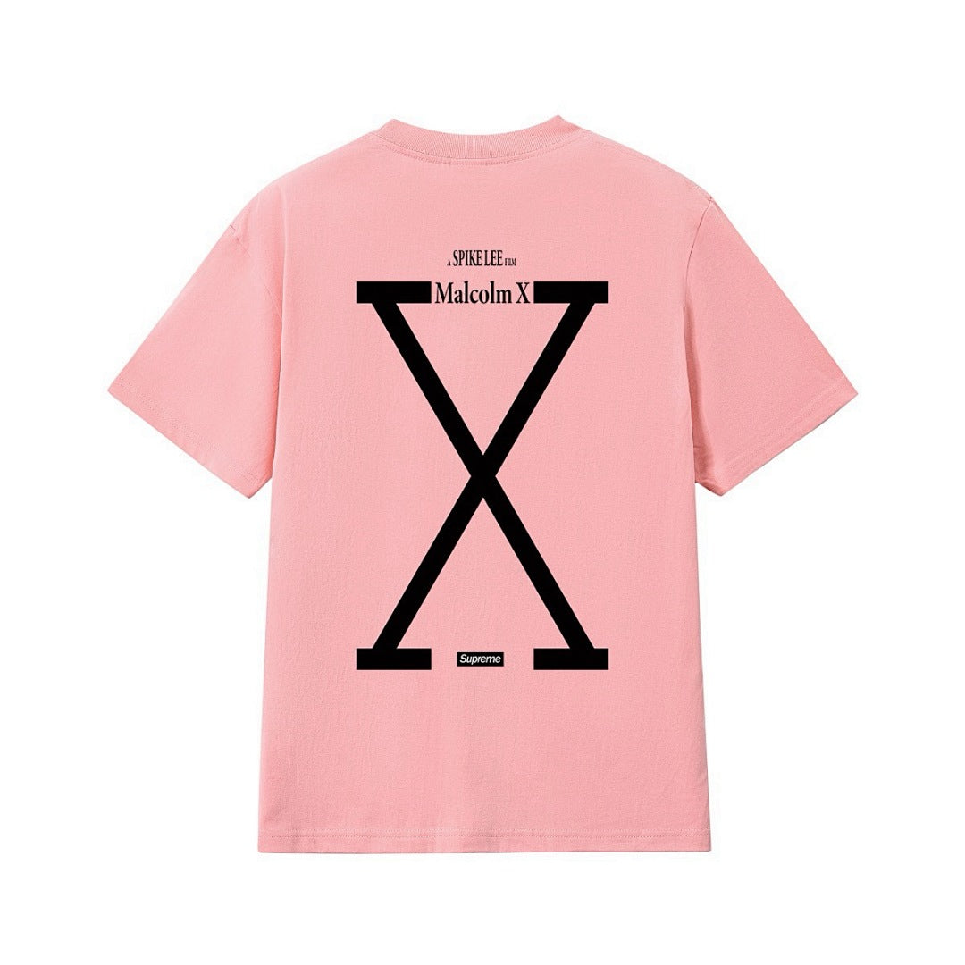 款号M305#p40💰 Sup 25SS X 40 Acres Malcolm X Tee 联名款印花纯棉短袖宽松T恤 宽松版型 采用260克精梳棉双纱 从面料到辅料全部三标齐全跟足ZP 进口松井公 - view 9