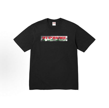 款号M311#p40💰 Supreme SS25 WEEK18 Summer Tee 夏季T恤系列 Hardcore Tee 迷彩logo印花圆领短袖T恤 男女同款 宽松版型 采用260克精梳棉双纱 - view 1