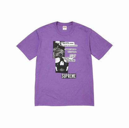 款号M315#p40💰 Supreme WEEK1 Anatomy Tee 胸前印花图案舒适短袖T恤 男女同款 宽松版型 采用260克精梳棉双纱 从面料到辅料全部三标齐全跟足ZP 进口松井公司浆料印 - view 2
