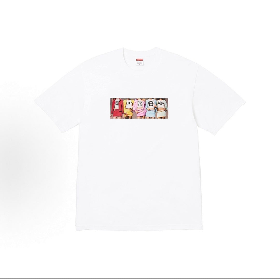 款号M317#p40💰 Supreme FW25 FW25 秋季T恤系列 WEEK7 Girls Tee 女孩印花图案圆领短袖T恤 男女同款 宽松版型 采用260克精梳棉双纱 从面料到辅料全部三标齐 - view 4