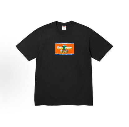款号M322#p40💰 Supreme 夏季T恤系列 SS25 WEEK18 Summer Tee Beef Tee 胸前印花图案百搭短袖T恤 男女同款 宽松版型 采用260克精梳棉双纱 从面料到 - view 6